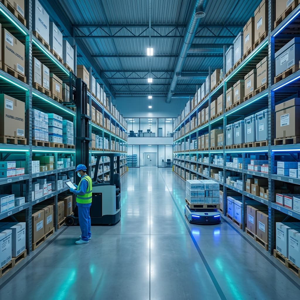Modern Pharmaceutical Warehouse